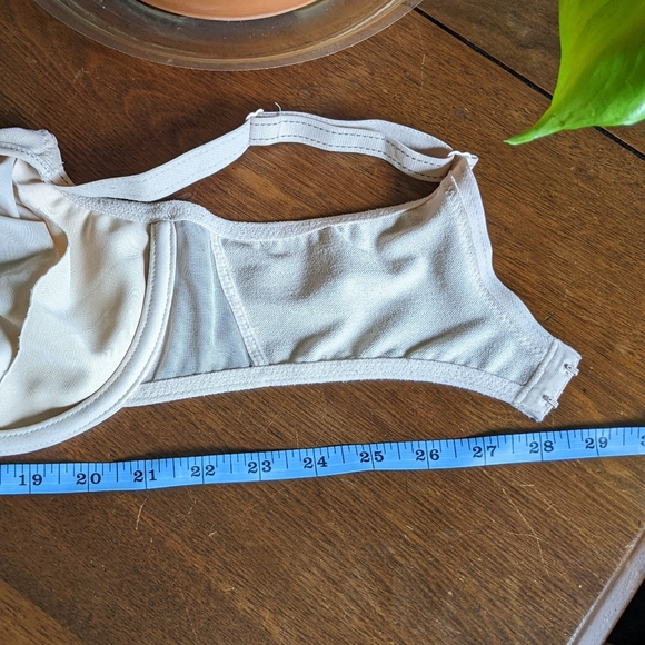 CHANTELLE Nude Mesh Lightly Lined Underwire Bra *Size Unknown* - Picture 6 of 10